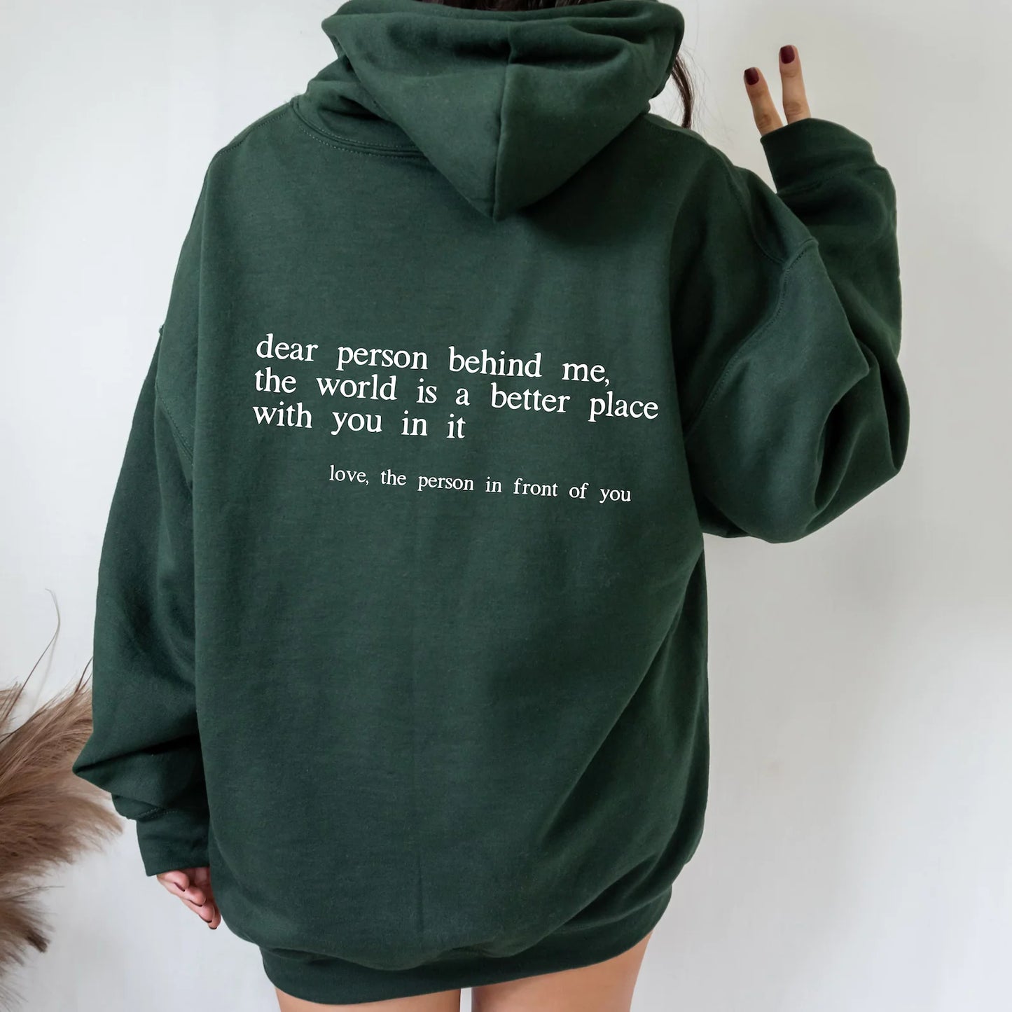 COZY© "Dear Person behind Me" Hoodie